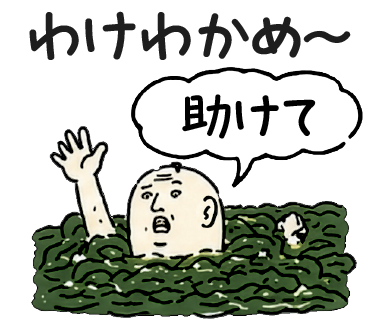 わけわかめ〜助けて